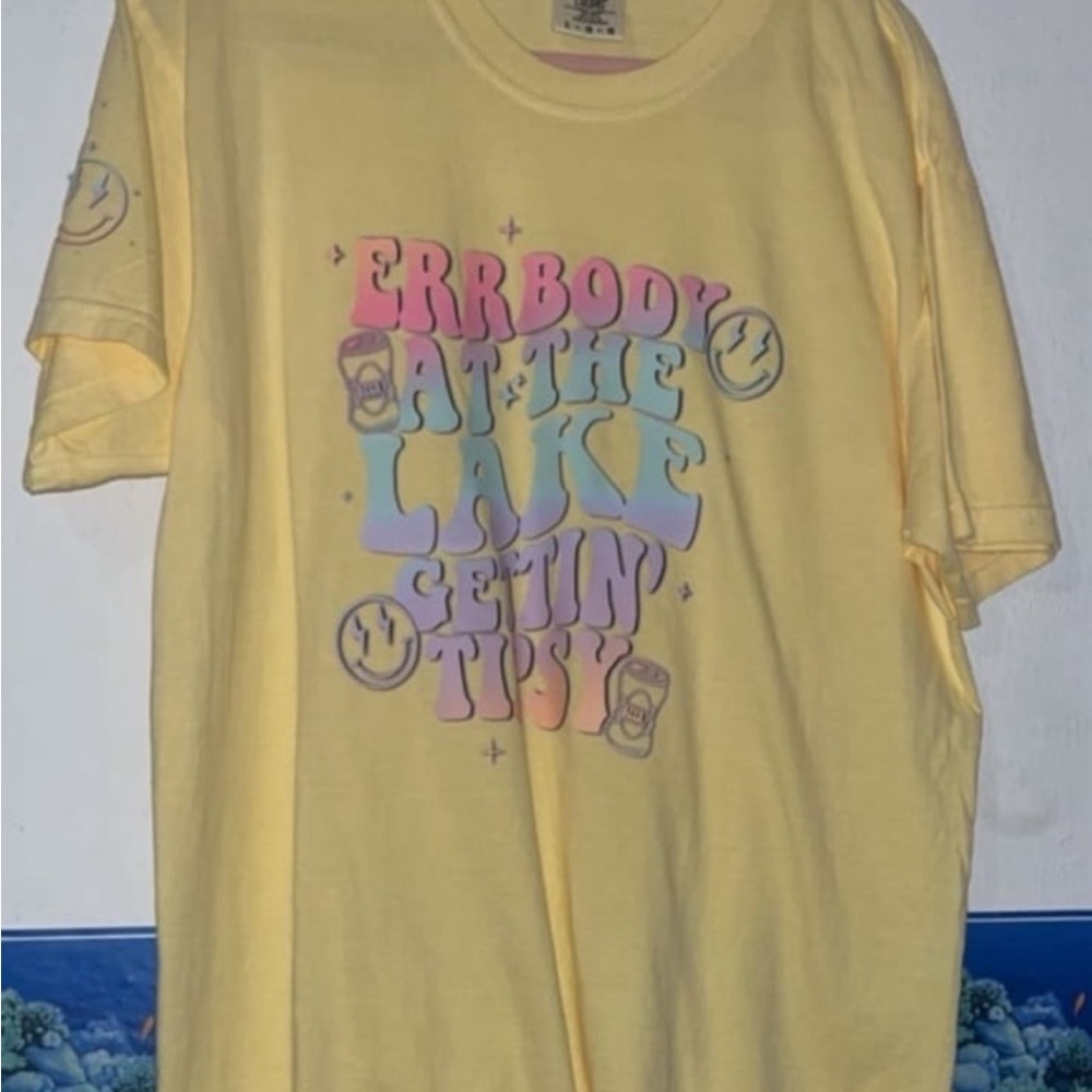 Comfort Colors Yellow Short Sleeve Tee